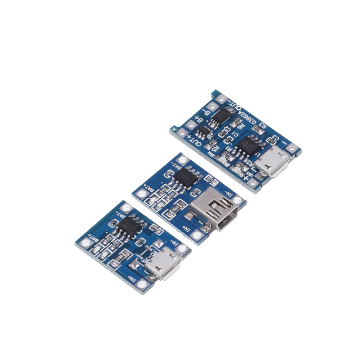 Mini / Micro USB 5V 1A 18650 TP4056 Lithium Battery Charger Module Charging Board With Protection Dual Functions 1A Li-ion
Mini / Micro USB 5V 1A 18650 TP4056 Lithium Battery Charger Module Charging Board With Protection Dual Functions 1A Li-ion