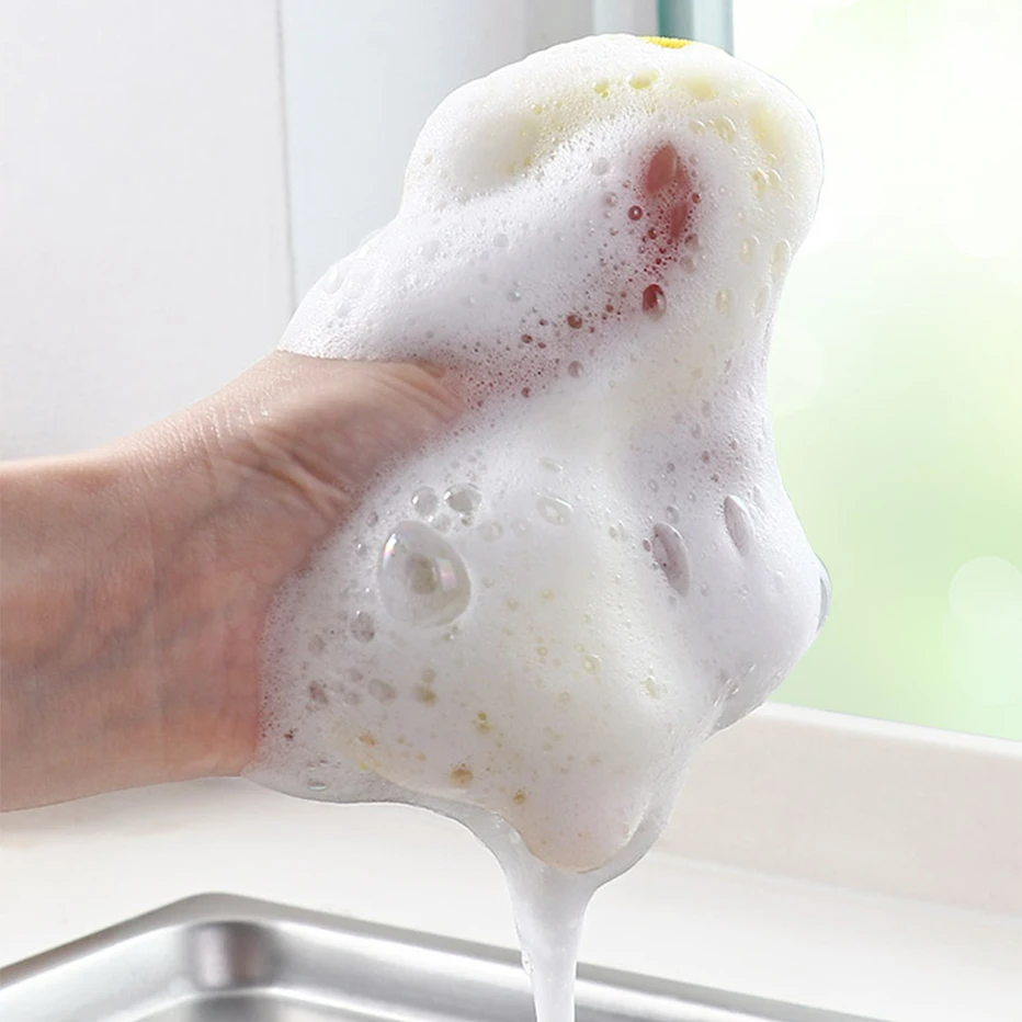 3/5/10 pcs Double Sides Cleaning Sponge Pan Pot Dish Clean Sponge Household Cleaning Tools Dishwashing Brushes 3/5/10 pcs Double Sides Cleaning Sponge Pan Pot Dish Clean Sponge Household Cleaning Tools Dishwashing Brushes