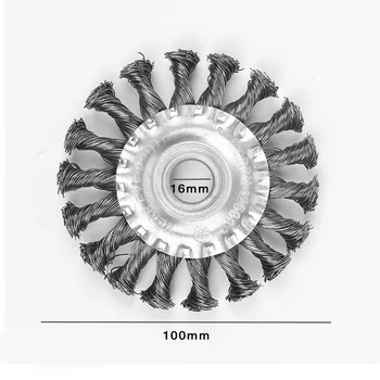 3 Sizes Rotary Steel Wire Brush Wheel Brushes For Angle Grinder Surface Preparation Prior To Welding Polishing Brush
3 Sizes Rotary Steel Wire Brush Wheel Brushes For Angle Grinder Surface Preparation Prior To Welding Polishing Brush