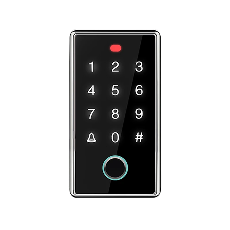 Waterproof 125KHz RFID EM ID Card Fingerprint Password Metal Standalone Access Controller Reader 1000 Users | Безопасность и