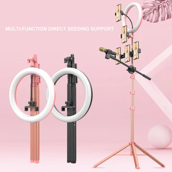 Ulanzi All-in-one Mobile Live Feed Ring Light Portable Stand Multi-function Anchor Camera Tripod Device Camera Photo The Flash
Ulanzi All-in-one Mobile Live Feed Ring Light Portable Stand Multi-function Anchor Camera Tripod Device Camera Photo The Flash