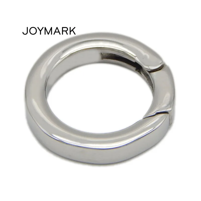 20mm Smooth Round Stainless Steel Spring Lock Clasps Jewelry Findings For Bracelet Necklace Making 20pcs/lot BXGC-181
20mm Smooth Round Stainless Steel Spring Lock Clasps Jewelry Findings For Bracelet Necklace Making 20pcs/lot BXGC-181