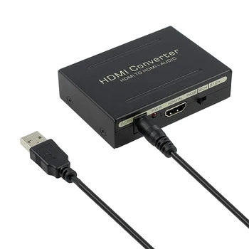 SOONHUA HDMI To HDMI Audio Splitter Converters HDMI Audio Extractor Optical SPDIF 2RCA Analog Audio Extracter Converter Splitter
SOONHUA HDMI To HDMI Audio Splitter Converters HDMI Audio Extractor Optical SPDIF 2RCA Analog Audio Extracter Converter Splitter