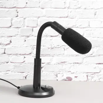 1 Set of Home Studio USB Condenser Microphone Mic Wired Condenser Sound Podcast Studio Microphone (Black)
1 Set of Home Studio USB Condenser Microphone Mic Wired Condenser Sound Podcast Studio Microphone (Black)