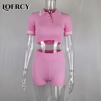 Lofrcy Ribbed Knitted Bodycon Two Piece Set Leisure Sports Suit Women Short Sleeve Tops And Biker Shorts Matching Set Outfits
Lofrcy Ribbed Knitted Bodycon Two Piece Set Leisure Sports Suit Women Short Sleeve Tops And Biker Shorts Matching Set Outfits