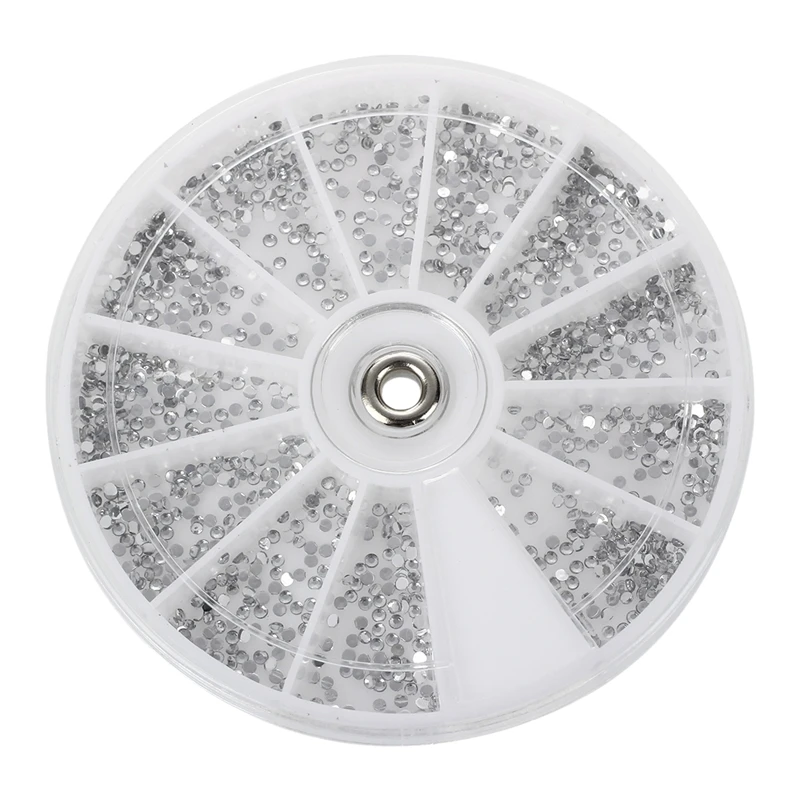 Silver rhinestones carousel boxes Crystal nail manicure Nail Art Glitter 1.5 MM wheel
Silver rhinestones carousel boxes Crystal nail manicure Nail Art Glitter 1.5 MM wheel