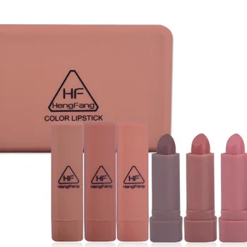 Nonstick Cup Moisturizing 6 Colors Matte Lipstick Waterproof Velvet Nude Long Lasting Women Fashion Lip Tint Mate Makeup TSLM1 
Nonstick Cup Moisturizing 6 Colors Matte Lipstick Waterproof Velvet Nude Long Lasting Women Fashion Lip Tint Mate Makeup TSLM1