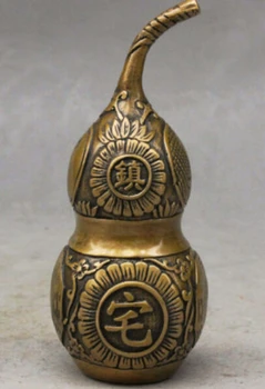 ---612+++Chinese FengShui Bronze Talisman Eight Diagrams Gourd Cucurbit Statue Figurine
---612+++Chinese FengShui Bronze Talisman Eight Diagrams Gourd Cucurbit Statue Figurine