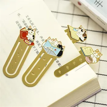 Pottering Cat Bookmark Clip Creative Lettering Metal Book Mark for Books Student Office Stationery Christmas Gift Commemorative
Pottering Cat Bookmark Clip Creative Lettering Metal Book Mark for Books Student Office Stationery Christmas Gift Commemorative