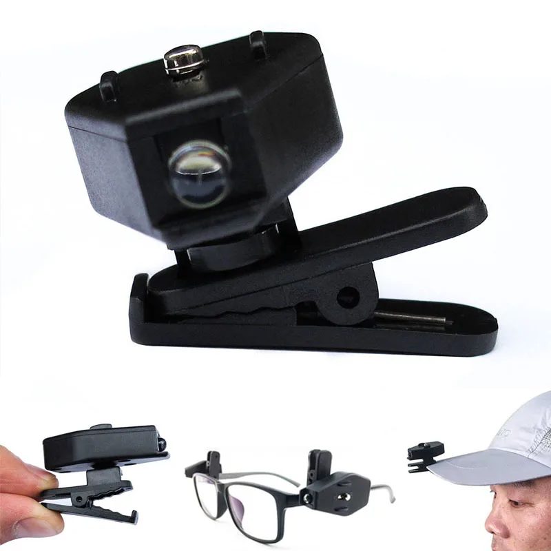 Mini LED Flashlight Outdoor Fishing Light Adjustable Angle Glasses Light Glasses Clip Cap Clip Flashlight Portable Reading Light
Mini LED Flashlight Outdoor Fishing Light Adjustable Angle Glasses Light Glasses Clip Cap Clip Flashlight Portable Reading Light