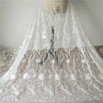 Summer Leaves Soft Mesh Embroidery Sequined Fabric Mori Wedding Dress Large Tail DIY Fabric
Summer Leaves Soft Mesh Embroidery Sequined Fabric Mori Wedding Dress Large Tail DIY Fabric