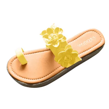 Women's Toe Flower Flip flop Female Flat Summer Fashion Large Size Toe Sandals Open Pattern Thick Bottom Weaving Slippers#403
Women's Toe Flower Flip flop Female Flat Summer Fashion Large Size Toe Sandals Open Pattern Thick Bottom Weaving Slippers#403