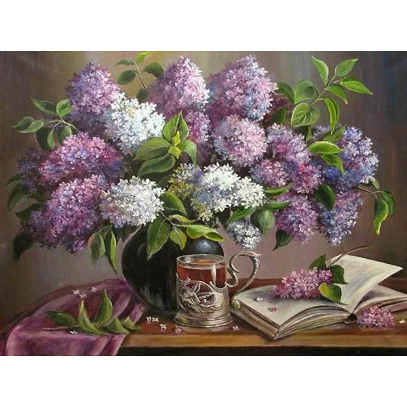 YI BRIGHT Paint With Diamonds Lilac Flower 5d Diamond Painting Full Square Diamond Embroidery Cross Stitch Rhinestone Picture
YI BRIGHT Paint With Diamonds Lilac Flower 5d Diamond Painting Full Square Diamond Embroidery Cross Stitch Rhinestone Picture