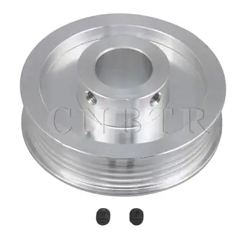 CNBTR Multi-slot Belt Pulley 6061 Aluminum 58mm Dia 15mm Bore for Industrial
CNBTR Multi-slot Belt Pulley 6061 Aluminum 58mm Dia 15mm Bore for Industrial