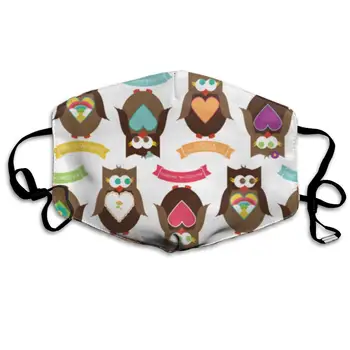 Owls White Washable Reusable Mask, Cotton Anti Dust Half Face Mouth Mask For Kids Teens Men Women With Adjustable Ear Loops
Owls White Washable Reusable Mask, Cotton Anti Dust Half Face Mouth Mask For Kids Teens Men Women With Adjustable Ear Loops