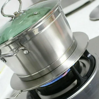 1Pcs Induction Hob Converter Heat Diffuser Disc Adapter Plate Saucepan Pot Frying Pan For Kitchen Cookware Tool
1Pcs Induction Hob Converter Heat Diffuser Disc Adapter Plate Saucepan Pot Frying Pan For Kitchen Cookware Tool