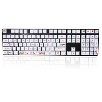 2020 New 1 Set Replaceable OEM PBT 108 Keycaps Dye-sublimation Keycap Mechanical Keyboard 
2020 New 1 Set Replaceable OEM PBT 108 Keycaps Dye-sublimation Keycap Mechanical Keyboard