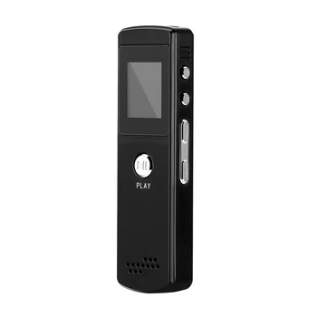 

RISE-Digital Voice Recorder Voice Activated Recording Portable Mini Recorder Built-In 8Gb For Interview Meeting Class