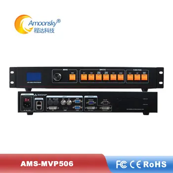 Myanmar led video processor mvp506 can support 2pcs sending card like nova msd300 control card for large screen display system
Myanmar led video processor mvp506 can support 2pcs sending card like nova msd300 control card for large screen display system
