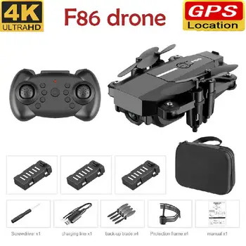 2020 New F86 Drone Wifi Fpv Foldable Mini Drone With Wide-angle Hd 4k 1080p Video Recording Camera Rc Quadrotor Drone Toy Vs E68
2020 New F86 Drone Wifi Fpv Foldable Mini Drone With Wide-angle Hd 4k 1080p Video Recording Camera Rc Quadrotor Drone Toy Vs E68