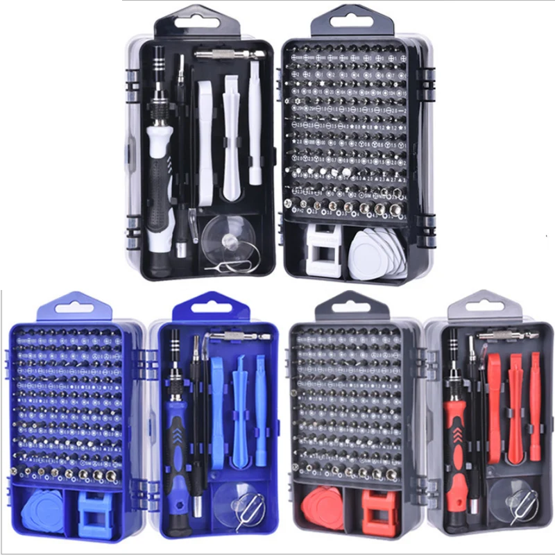 New115 in 1 Screwdriver Set Bit Multi-function Precision Mobile Phone Repair Device Hand Tools Screwdriver Set Torx Hex
New115 in 1 Screwdriver Set Bit Multi-function Precision Mobile Phone Repair Device Hand Tools Screwdriver Set Torx Hex