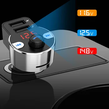 Hot Wireless MP3 Player Dual USB Bluetooth Audio Adapter Car Charger Knob Easy Operate TF Card Support Radio Stereo FM Transmitt
Hot Wireless MP3 Player Dual USB Bluetooth Audio Adapter Car Charger Knob Easy Operate TF Card Support Radio Stereo FM Transmitt