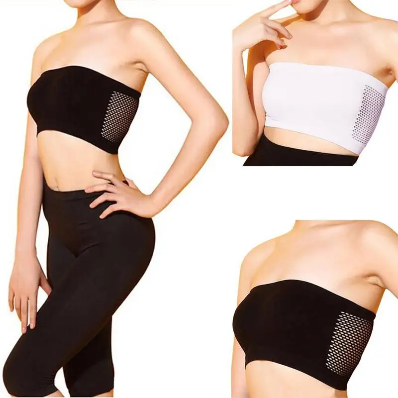 Women Tube Top Strapless Bandeau Bra Underwear Women Bralette Seamless Strapless Tops Hollow Wrapped Chest Bras
Women Tube Top Strapless Bandeau Bra Underwear Women Bralette Seamless Strapless Tops Hollow Wrapped Chest Bras