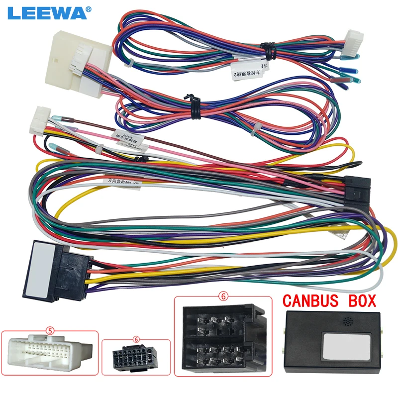 LEEWA Car 16pin Audio Wiring Harness With Canbus Box For Renault Mégane II 02–09 Aftermarket Stereo Installation Wire Adapter
LEEWA Car 16pin Audio Wiring Harness With Canbus Box For Renault Mégane II 02–09 Aftermarket Stereo Installation Wire Adapter