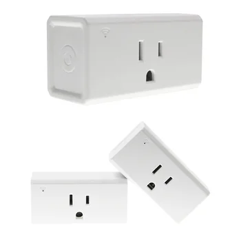 Voice Control Smart Socket Wifi Plug Outlet Wireless Power Switch Work with Amazon Alexa Google Home IFTTT US Plug
Voice Control Smart Socket Wifi Plug Outlet Wireless Power Switch Work with Amazon Alexa Google Home IFTTT US Plug