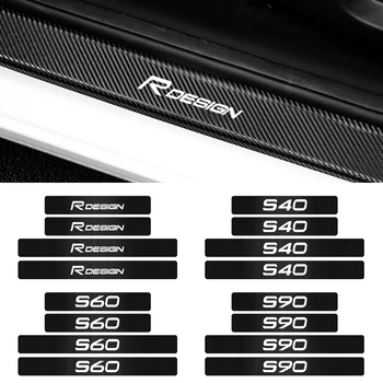Car styling 4pcs Carbon Fibre Car Door Threshold protection stickers For Volvo Rdesign S40 S60 S90 XC40 XC60 XC90 V40 V50 V90
Car styling 4pcs Carbon Fibre Car Door Threshold protection stickers For Volvo Rdesign S40 S60 S90 XC40 XC60 XC90 V40 V50 V90