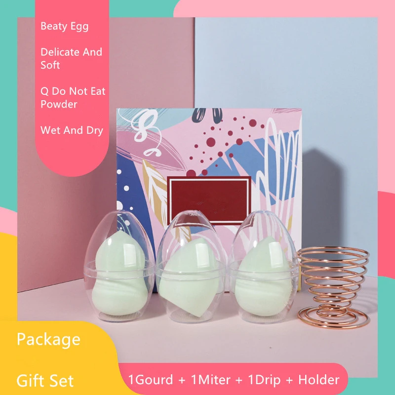 Makeup Sponge Concealer Smooth Cosmetic Powder Puff Cut Shape Foundation Water DropGift Send The Box Bracket Packing Tool
Makeup Sponge Concealer Smooth Cosmetic Powder Puff Cut Shape Foundation Water DropGift Send The Box Bracket Packing Tool