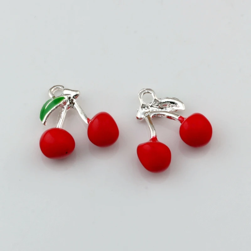 Red Enamel Cherry Alloy charm Pendants 5Pcs/lot Fashion Jewelry DIY Fit Bracelets Necklace 16x 17.2mm A-522 
Red Enamel Cherry Alloy charm Pendants 5Pcs/lot Fashion Jewelry DIY Fit Bracelets Necklace 16x 17.2mm A-522