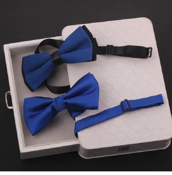 2020 New Fashion Designer Men's Bow Ties Wedding Double Fabric Royal Blue Bow Tie Gorgeous Banquet Butterfly Tie with Gift Box
2020 New Fashion Designer Men's Bow Ties Wedding Double Fabric Royal Blue Bow Tie Gorgeous Banquet Butterfly Tie with Gift Box