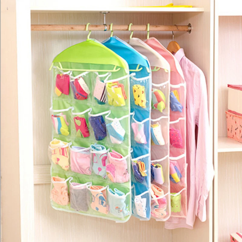 16 Pocket Home Clear Door Hanging Bag Shoe Rack Hanger Storage Organizer 75*41CM small cloth storage
16 Pocket Home Clear Door Hanging Bag Shoe Rack Hanger Storage Organizer 75*41CM small cloth storage