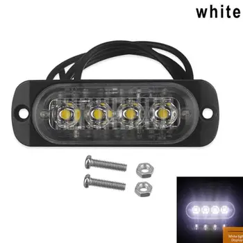 Vehemo 4LED Side Light Width Lamp Indicator Light Auto Marker Light for Waterproof Constantly Bright Warning for SUV
Vehemo 4LED Side Light Width Lamp Indicator Light Auto Marker Light for Waterproof Constantly Bright Warning for SUV
