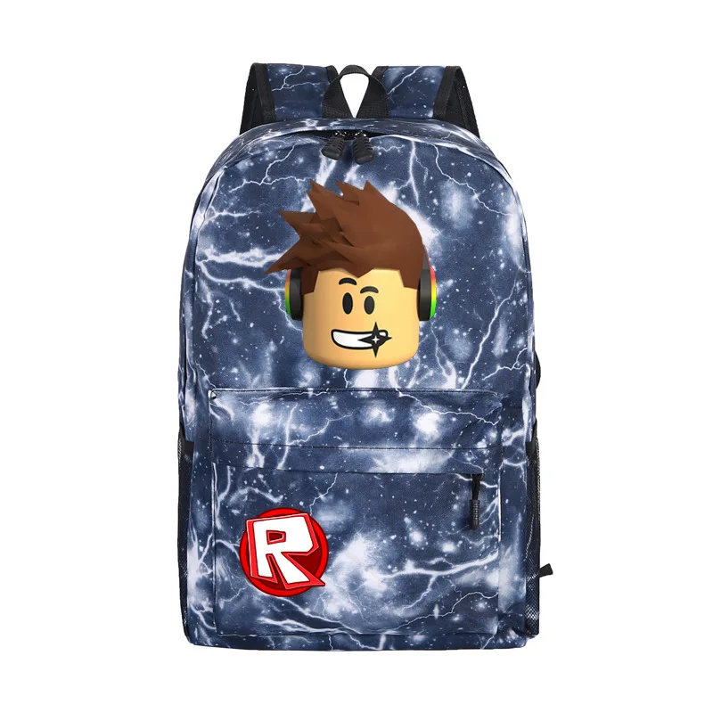 

Roblox New Style Lightning Backpack Foreign Trade for a Generation of Fat Bulk Customizable