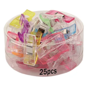 25pcs Colorful Sewing Clips Magic Clips Multipurpose Sewing Clips DIY Quilting Craft Clips Patchwork Sewing Positioning Clip
25pcs Colorful Sewing Clips Magic Clips Multipurpose Sewing Clips DIY Quilting Craft Clips Patchwork Sewing Positioning Clip