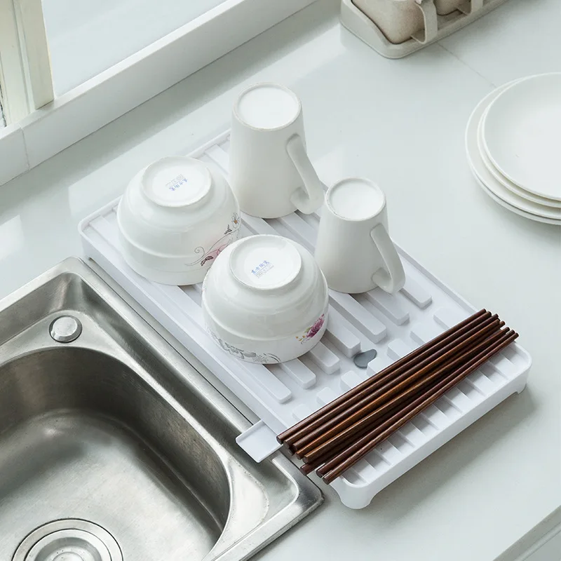 New Plastic Dish Drying Rack Dish Drainer Bathroom Kitchen Organizer Kitchen Storage
New Plastic Dish Drying Rack Dish Drainer Bathroom Kitchen Organizer Kitchen Storage