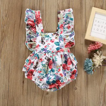 Baby Newborn Rompers Summer Thin Loose Cool Backless Casual Jumpsuit Flare Sleeve Floral Romper Fashion Infant Outfits
Baby Newborn Rompers Summer Thin Loose Cool Backless Casual Jumpsuit Flare Sleeve Floral Romper Fashion Infant Outfits