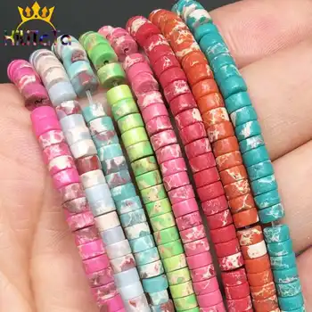 4*2mm Natural Sea Sediment Snakeskin Jaspers Beads Cylinder Shape Stone Loose Beads For DIY Jewelry Making Bracelet 15'' Strands
4*2mm Natural Sea Sediment Snakeskin Jaspers Beads Cylinder Shape Stone Loose Beads For DIY Jewelry Making Bracelet 15'' Strands