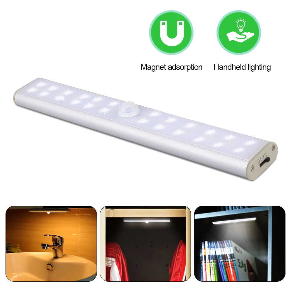 24/40/60 LEDs PIR Wireless LED Motion Sensor Light Cupboard Wardrobe Lamp LED Under Cabinet Night Light Closet Stairs Kitchen #
24/40/60 LEDs PIR Wireless LED Motion Sensor Light Cupboard Wardrobe Lamp LED Under Cabinet Night Light Closet Stairs Kitchen #