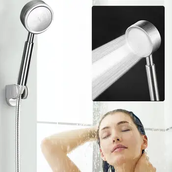 Bathroom Sprinkler Stainless Steel Family Standard Hotel 304 Corrosion Resistance Durable Friend Gift Shower Head 
Bathroom Sprinkler Stainless Steel Family Standard Hotel 304 Corrosion Resistance Durable Friend Gift Shower Head
