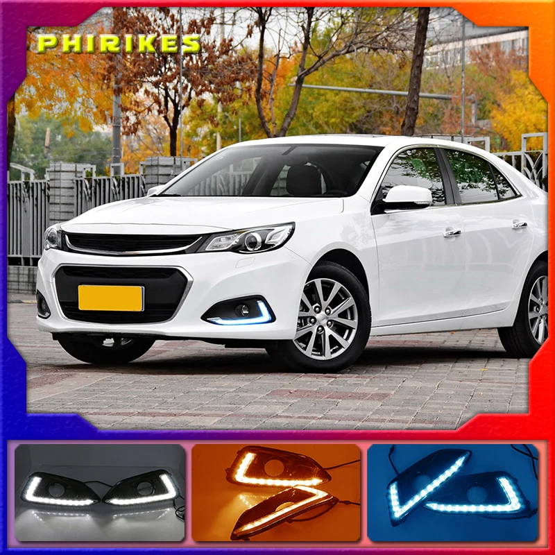 1set For Chevrolet Chevy Malibu 2016 LED DRL Daytime Running Light yellow turn lamp Relay Daylight
1set For Chevrolet Chevy Malibu 2016 LED DRL Daytime Running Light yellow turn lamp Relay Daylight