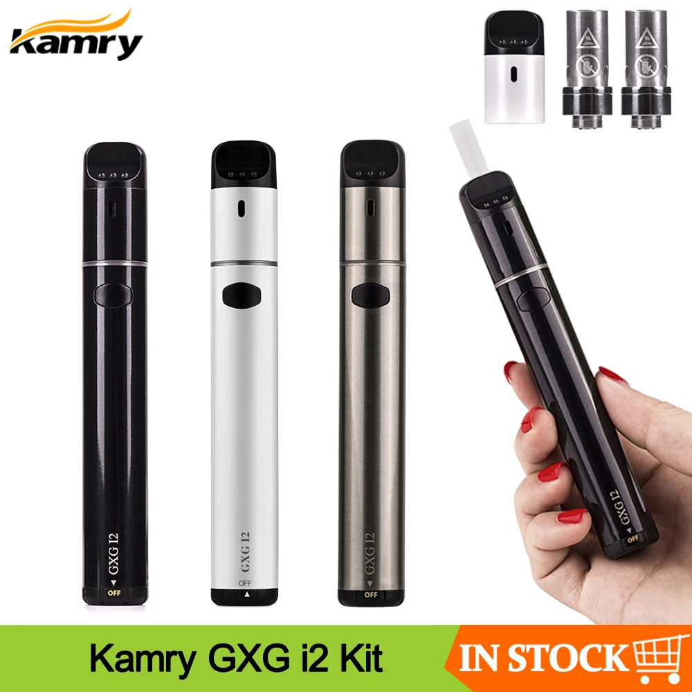 

Original Kamry GXG I2 Heating Stick Vape Kit 1900mAh Battery Vaporizer For Heating Tobacco E Cigarette Kit VS 2.0 Plus GXG I1S