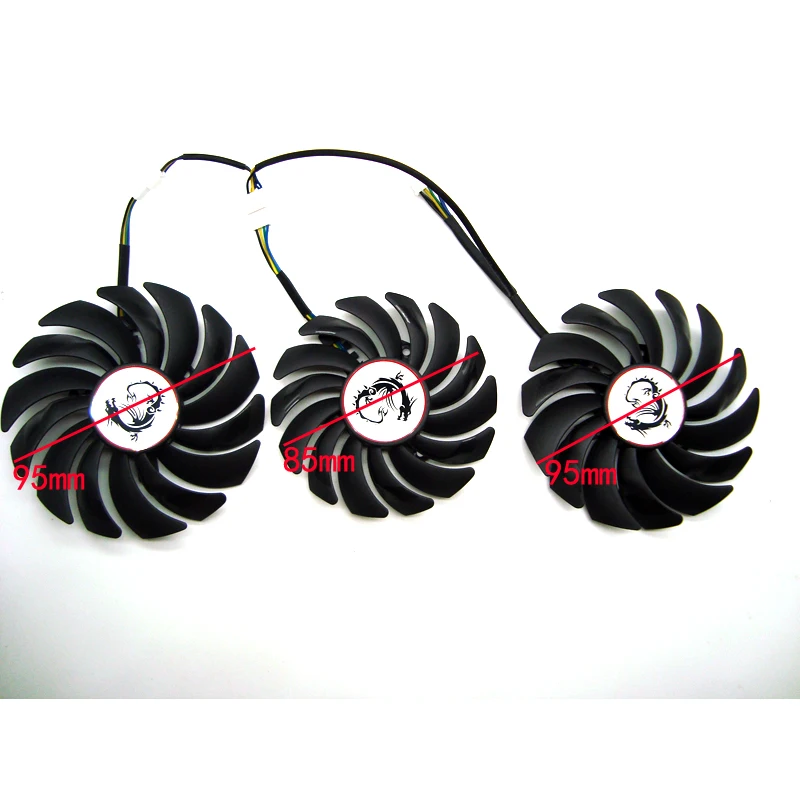 Новая видеокарта PLD10010B12HH PLD09210B12HH 4Pin вентилятор для видеокарты MSI GEFORCE GTX 1080 Ti Gaming X
