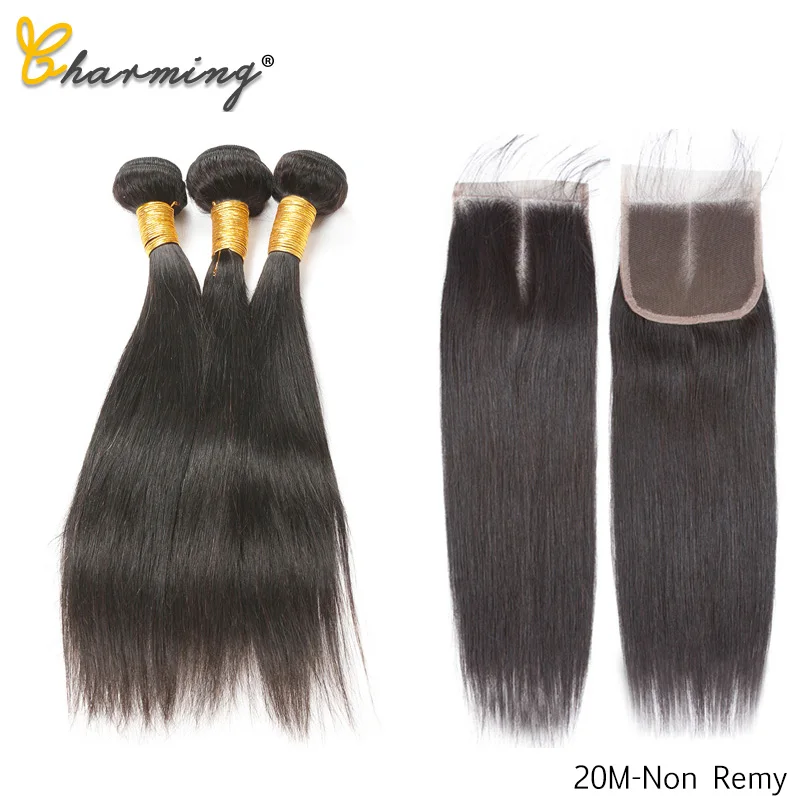 CHARMING Straight Bundles With Closure Brazilian Hair Weave Bundles With Closure Human Hair Bundles With Closure Hair Extension
CHARMING Straight Bundles With Closure Brazilian Hair Weave Bundles With Closure Human Hair Bundles With Closure Hair Extension