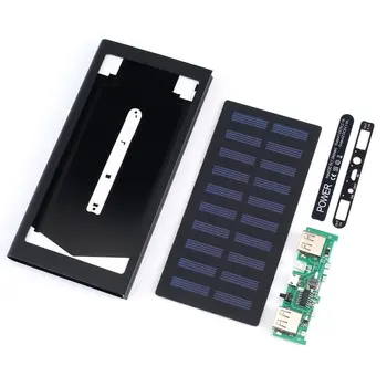 Battery Charger Box Ultra-thin Solar Mobile Power Supply Kit DIY Solar Battery Charger Storage Box Power Bank Case
Battery Charger Box Ultra-thin Solar Mobile Power Supply Kit DIY Solar Battery Charger Storage Box Power Bank Case