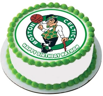 Boston Celtics Birthday Cake Topper For Baby Boy Edible Wafer Paper Decorations Cake Decorating Tools Party Supply
Boston Celtics Birthday Cake Topper For Baby Boy Edible Wafer Paper Decorations Cake Decorating Tools Party Supply