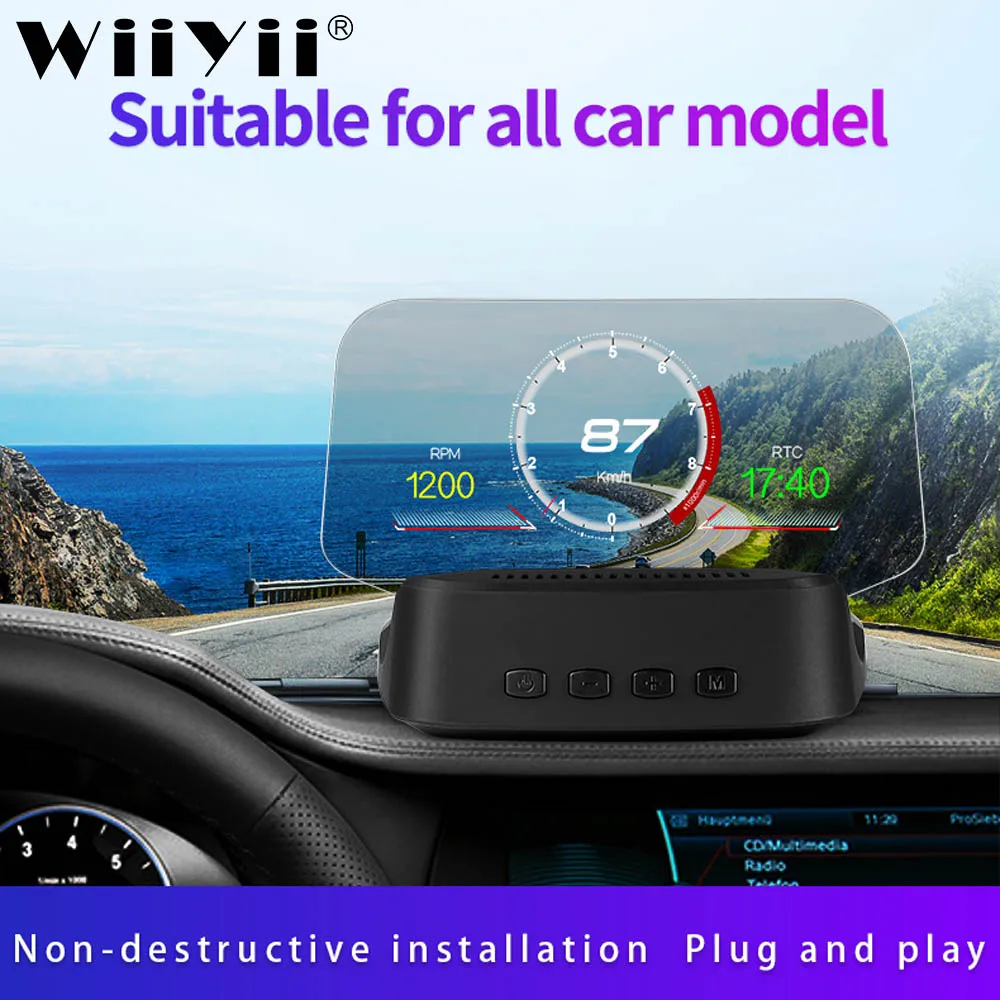 Newest C2 Head Up Display OBD Car Electronics HUD Display Speedometers Overspeed Warning OBD2+GPS Dual Mode Projector
Newest C2 Head Up Display OBD Car Electronics HUD Display Speedometers Overspeed Warning OBD2+GPS Dual Mode Projector