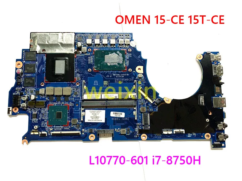 Материнская плата для hp OMEN 15-CE 15T-CE L10770-601 DAG3AEMBCD1 1060 6G | Компьютеры и офис